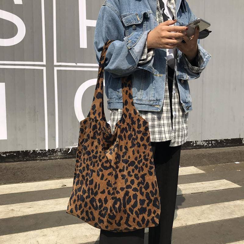 シンプル マルシェ ヒョウ柄