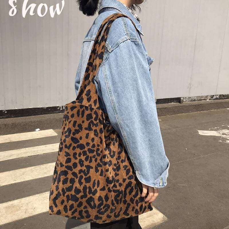 シンプル マルシェ ヒョウ柄